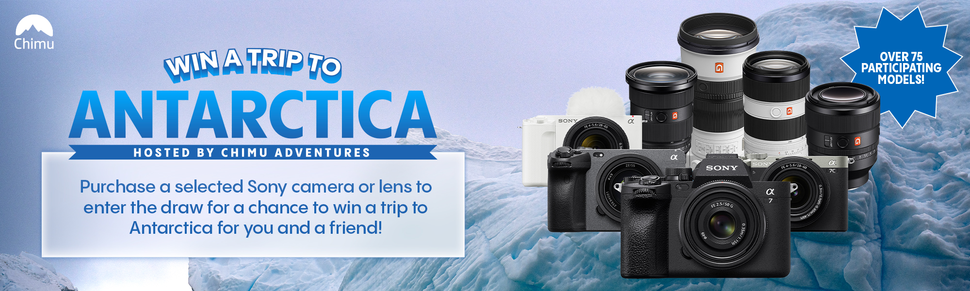 Win a Trip to Antarctica with Sony 