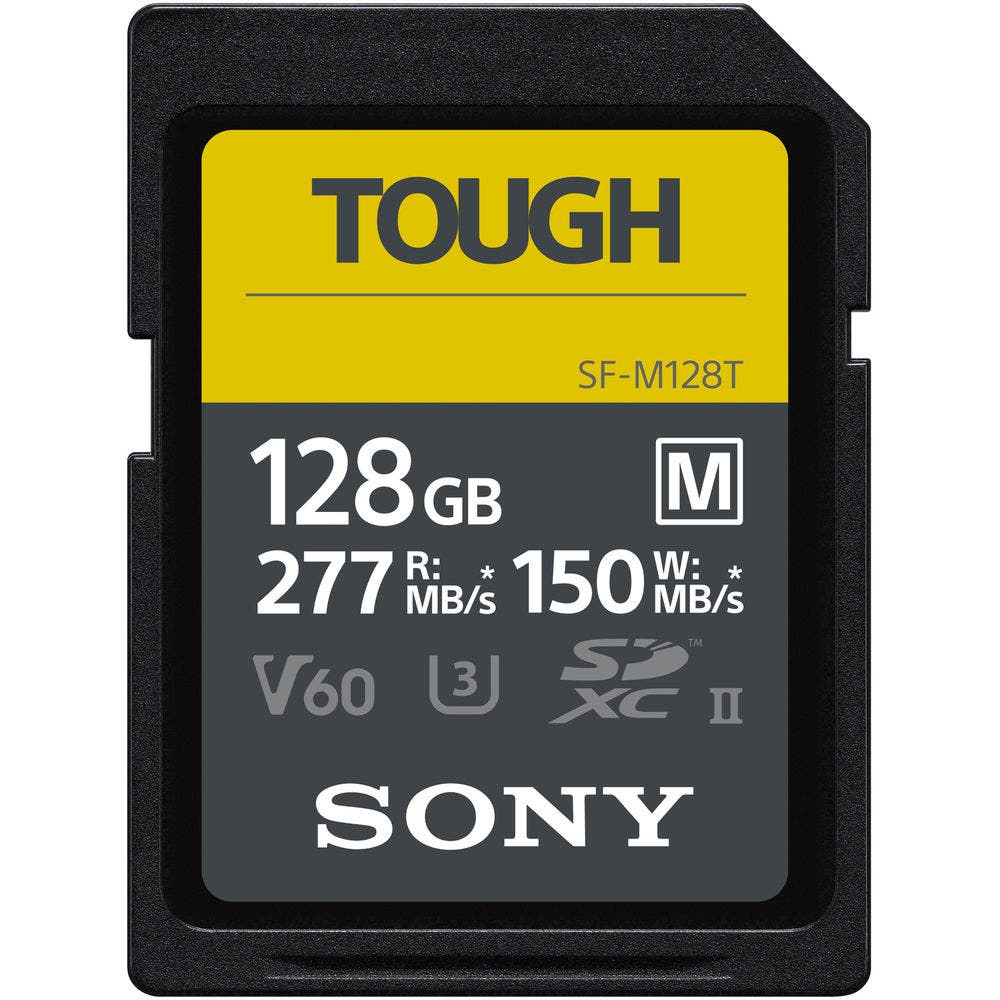Sony 128GB SF-M Tough Series UHS-II SD Memory Card