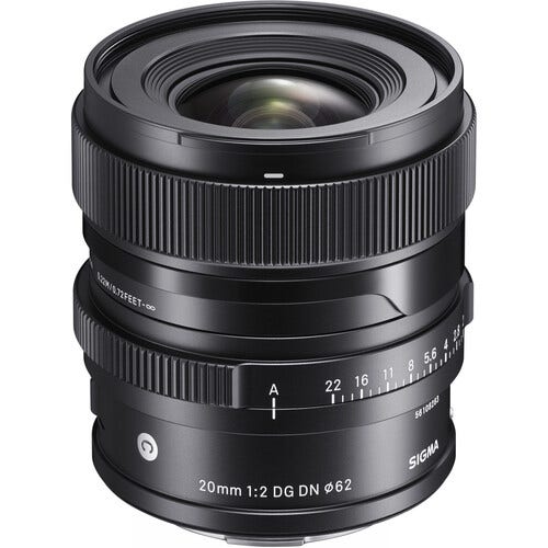 Sigma 20mm f/2 DG DN Contemporary Lens - Sony E-Mount