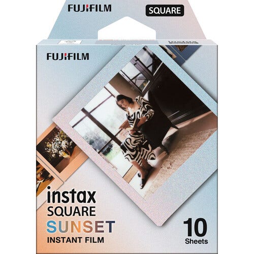 Fujifilm Instax SQUARE Sunset Film 10 Pack