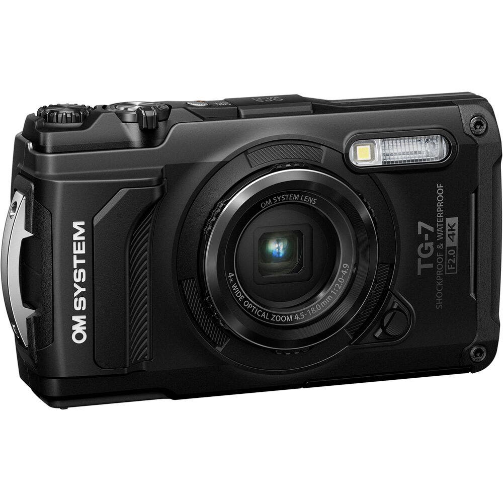 OM System Tough TG-7 Digital Camera - Black