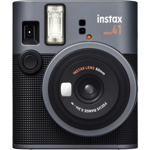 Fujifilm Instax Mini 41 Instant Film Camera - Black