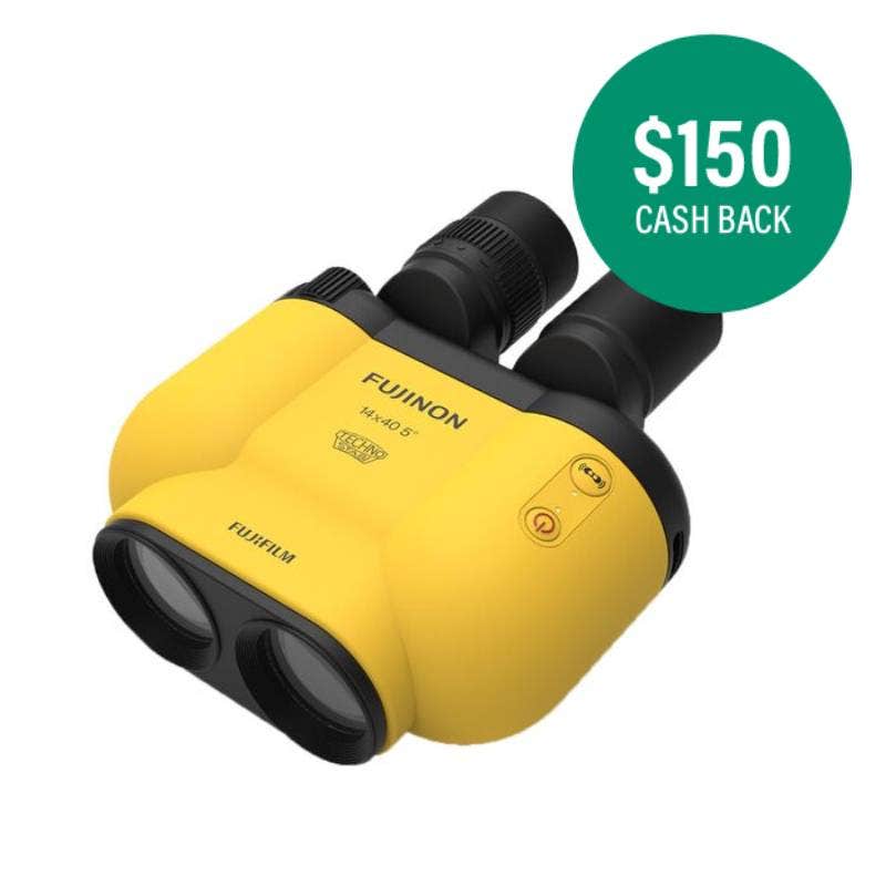 Fujifilm Fujinon TS-X 1440 Techno-Stabi Binoculars - Yellow