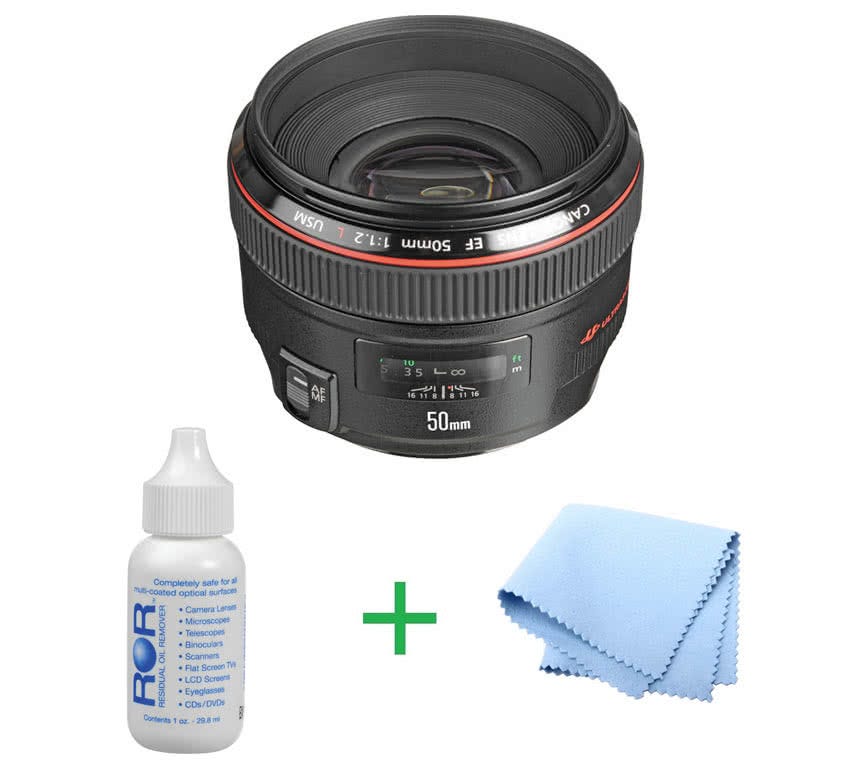 Canon EF 50mm f/1.2L USM Prime Lens | CameraPro Australia