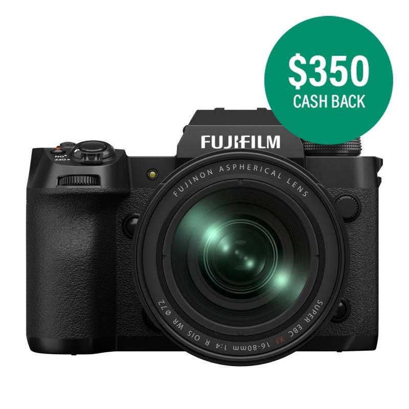 Fujifilm X-H2 Mirrorless Camera with XF 16-80mm f/4 R OIS WR Lens