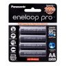 Panasonic Rechargeable Eneloop Pro AA Battery - 4 Pack