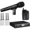 Audio-Technica System 10 PRO ATW-1312 Wireless Microphone System Two Receivers and OneTransmitter Kit