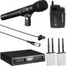 Audio-Technica System 10 PRO ATW-1312/L KIT Wireless Microphone System Two Receivers Two Transmitters One Lapel Kit