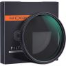 K&F Concept 52mm Nano-X Variable ND Filter, ND2~ND32, w/o Black Cross