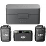 DJI Mic 2-Person Compact Digital Wireless Microphone with Charging Case Combo