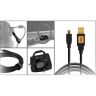 Tether Tools Starter Tethering Kit, USB 2 A to Mini B, Blk