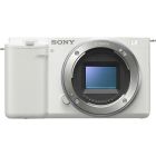 Sony ZV E10 Mirrorless Camera Body - White