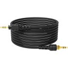 Rode 2.4m Coloured Headphone Cable For NTH-100 - Black