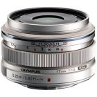 Olympus M.Zuiko 17mm f/1.8 Wide Metal Snap Lens - Silver