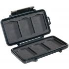 Pelican Case Black - Holds 6 CF cards