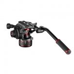 Manfrotto 608 Nitrotech Video Fluid head Only (Flat Base)