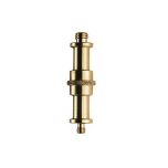 Manfrotto Adapter Spigot Standard Brass 6.8cm 2x 16mm stud 3/8'' & 1/4'' m