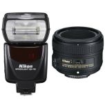 Nikon 50mm Portrait Kit AF-S 50mm f/1.8G & SB-700 Flash