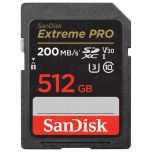 Sandisk Extreme Pro V30 512GB 200MB/s Read & 140MB/s Write SD Memory Card