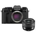 Fujifilm X-T50 Mirrorless Camera Black + XC 15-45mm Lens