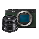 Panasonic LUMIX S9 Camera with Sigma 45mm f/2.8 Lens - Dark Olive