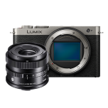 Panasonic LUMIX S9 Camera with Sigma 17mm f/4 Lens - Dark Silver