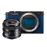 Panasonic LUMIX S9 Camera with Sigma 17mm f/4 Lens - Night Blue