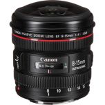 Canon EF 8-15mm f/4L Fisheye USM Lens