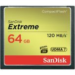 SanDisk Extreme CompactFlash CF 64GB 120MB/s Memory Card