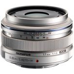 Olympus M.Zuiko 17mm f/1.8 Wide Metal Snap Lens - Silver