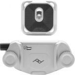 ​Peak Design Capture Camera Clip V3+Standard Plate - Silver