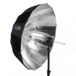 Xlite Deep Parabolic Black / Silver Umbrella 85cm