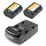 Jupio Dual Batteries and Charger Kit V3