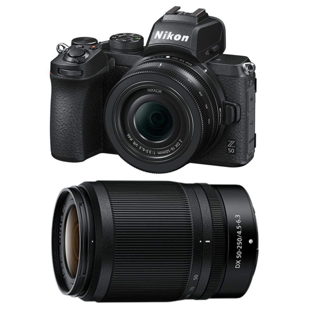 Nikon Z50 Twin Lens Kit (16-50mm & 50-250mm) | Camera Pro