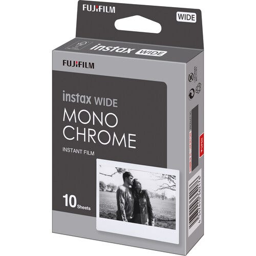 Fujifilm Instax Wide Monochrome Film 10 Pack