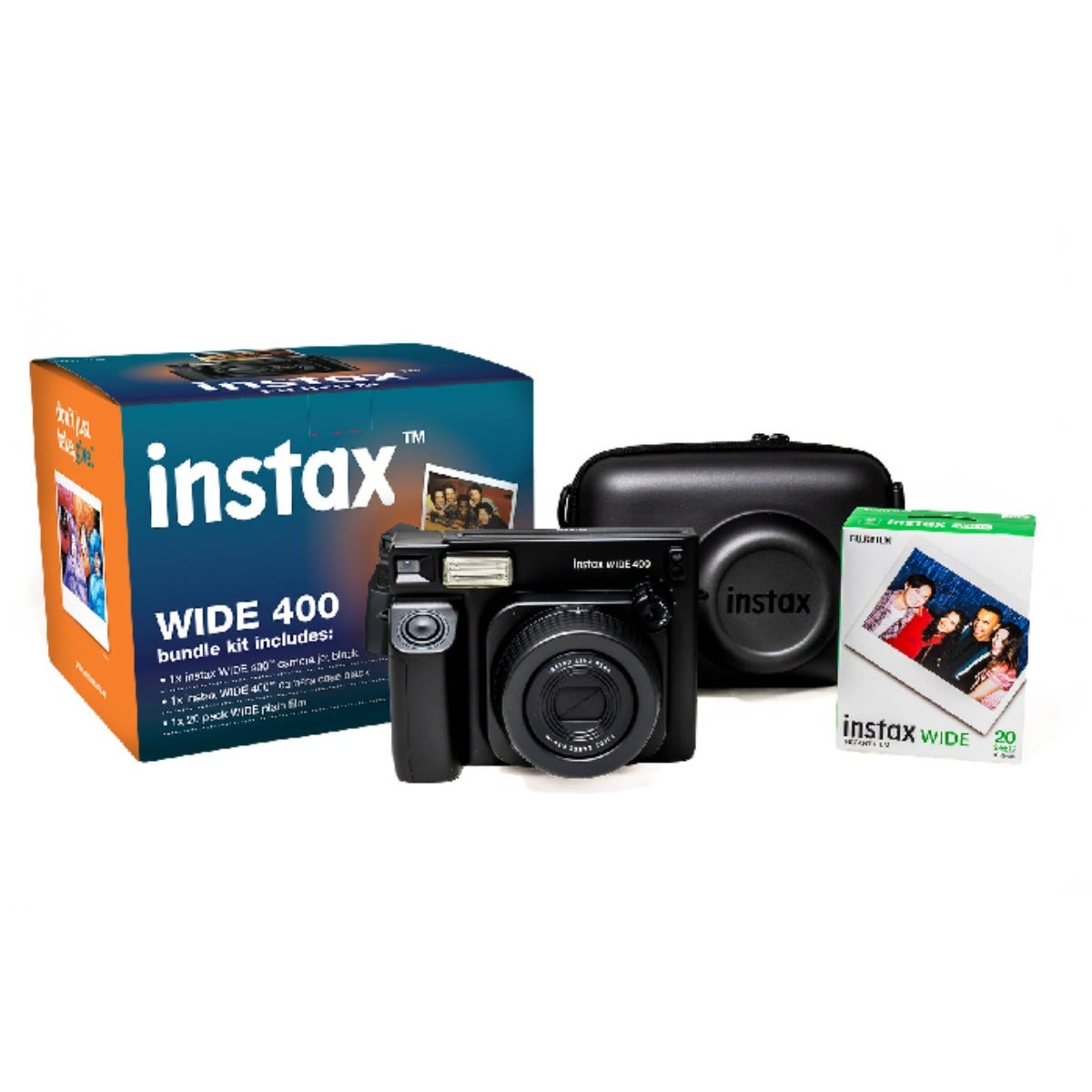 Fujifilm Instax Wide 400 Father's Day Bundle - Black