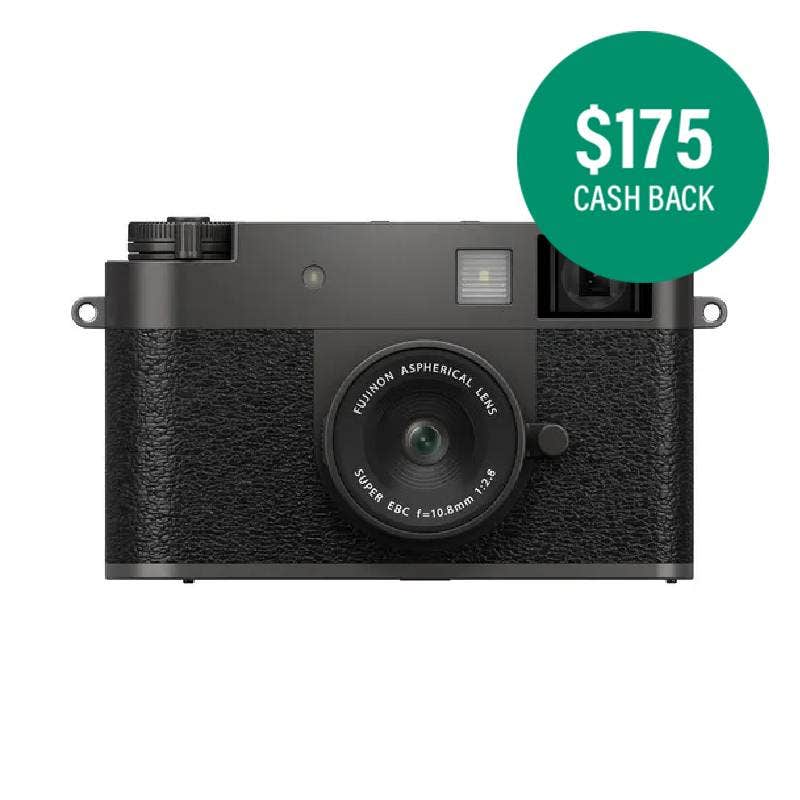 Fujifilm X Half Digital Camera - Charcoal Silver