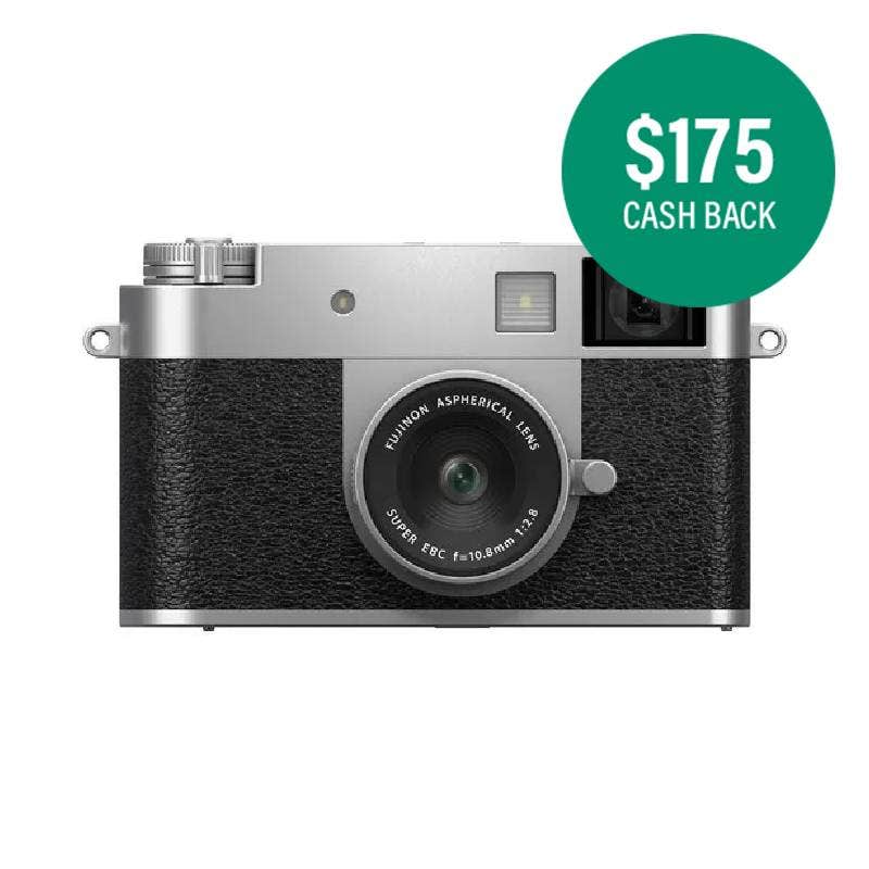 Fujifilm X-HF1 Mirrorless Camera Body Only - Silver