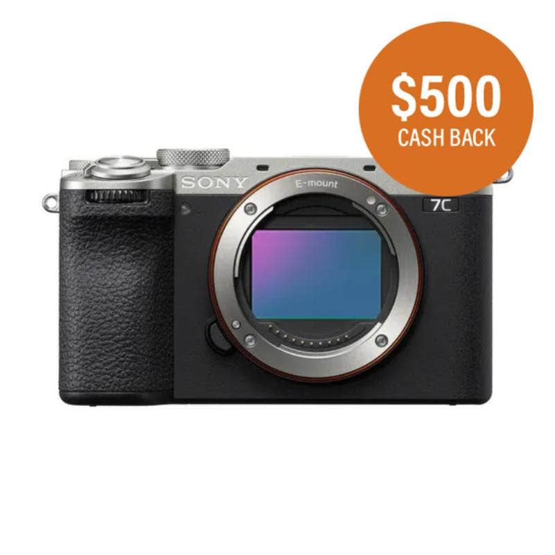 Sony a7C II Mirrorless Full Frame Camera - Silver