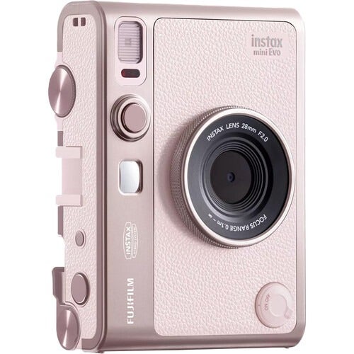 Fujifilm Instax Mini Evo Camera - Gentle Rose (USB-C)