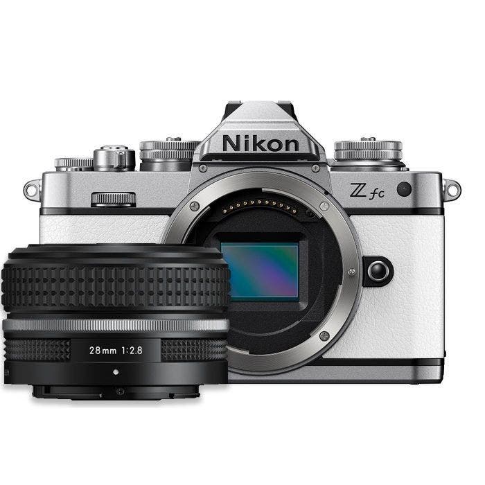 Nikon Z fc White + NIKKOR Z 28 f/2.8 (SE) Mirrorless Camera Kit