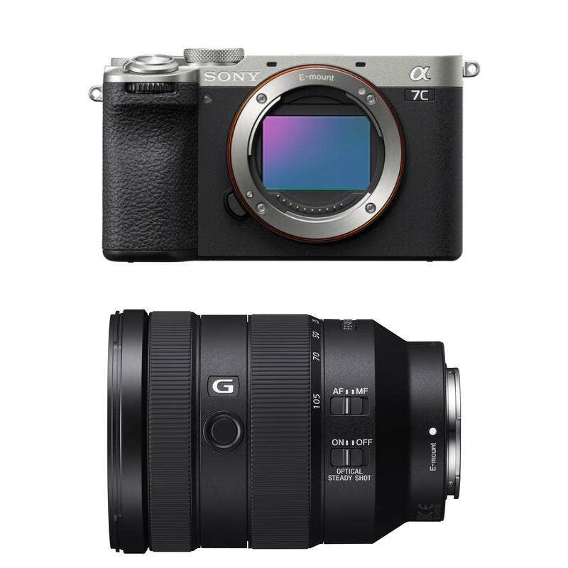 Sony Alpha A7C II with FE 24-105mm f/4 G OSS Lens - Silver