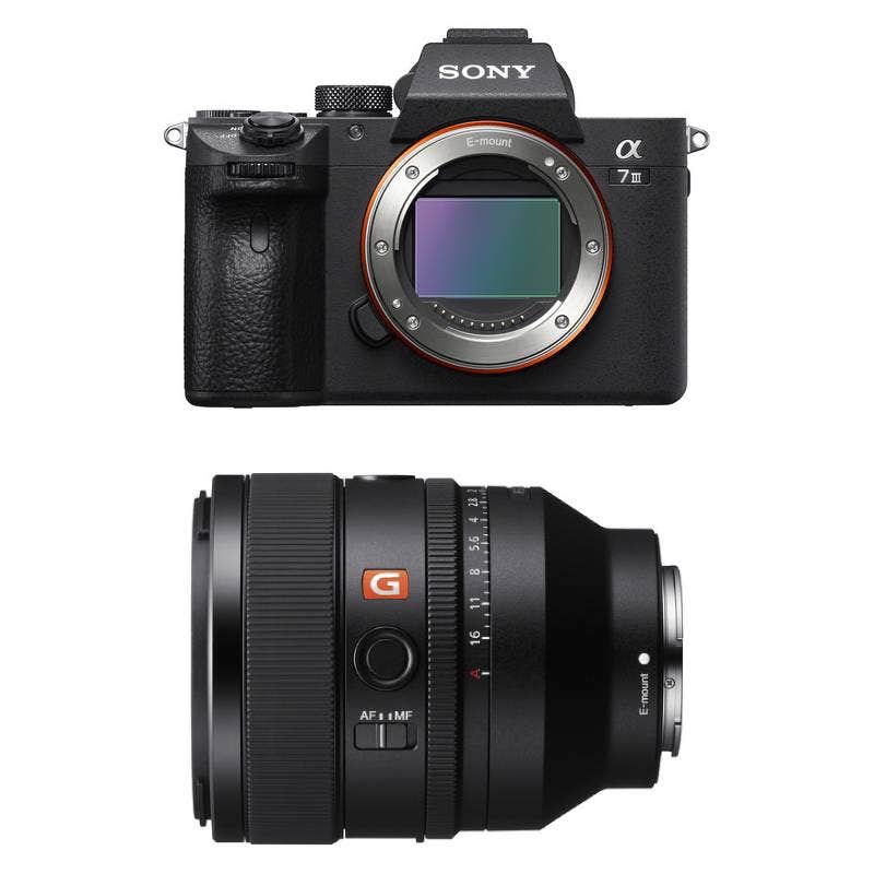 Sony a7 III Mirrorless Camera with FE 50mm f/1.2 GM Lens