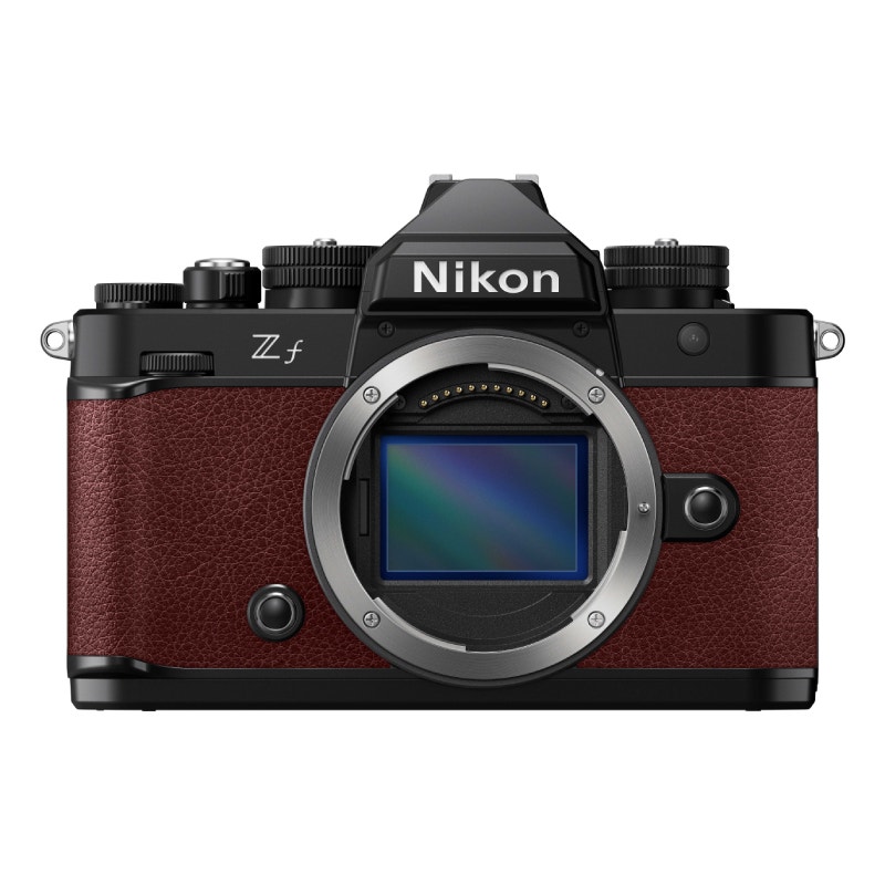 Nikon Zf Mirrorless Full Frame Camera Body - Bordeaux Red
