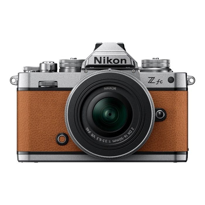 Nikon Z fc Brown + NIKKOR Z DX 16-50mm VR SL Mirrorless Camera Kit