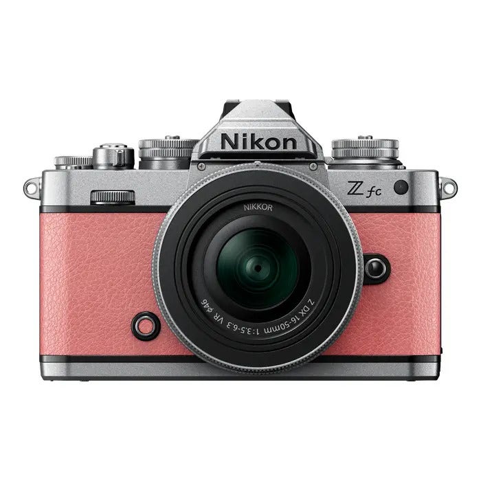 Nikon Z fc Pink Mirrorless Camera with NIKKOR Z DX 16-50mm f/3.5-6.3 VR Lens Kit
