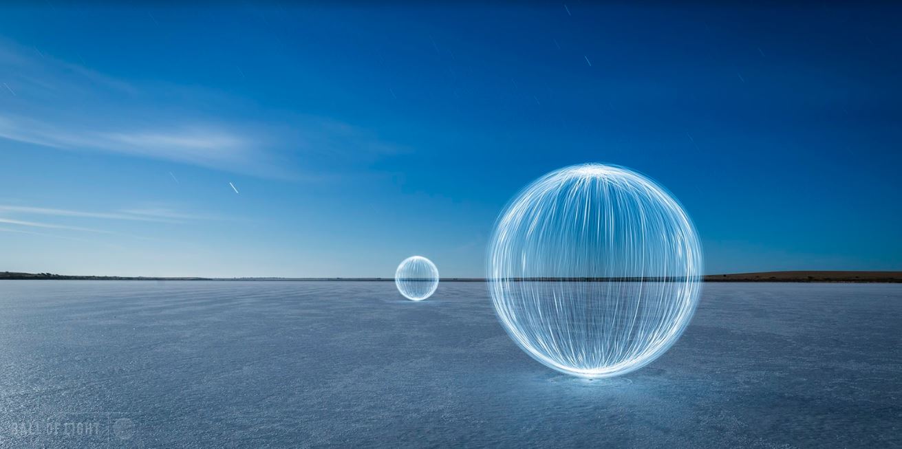 light ball photography