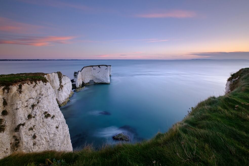 A cliff, taken using a LEE Filters ProGlass IRND filter