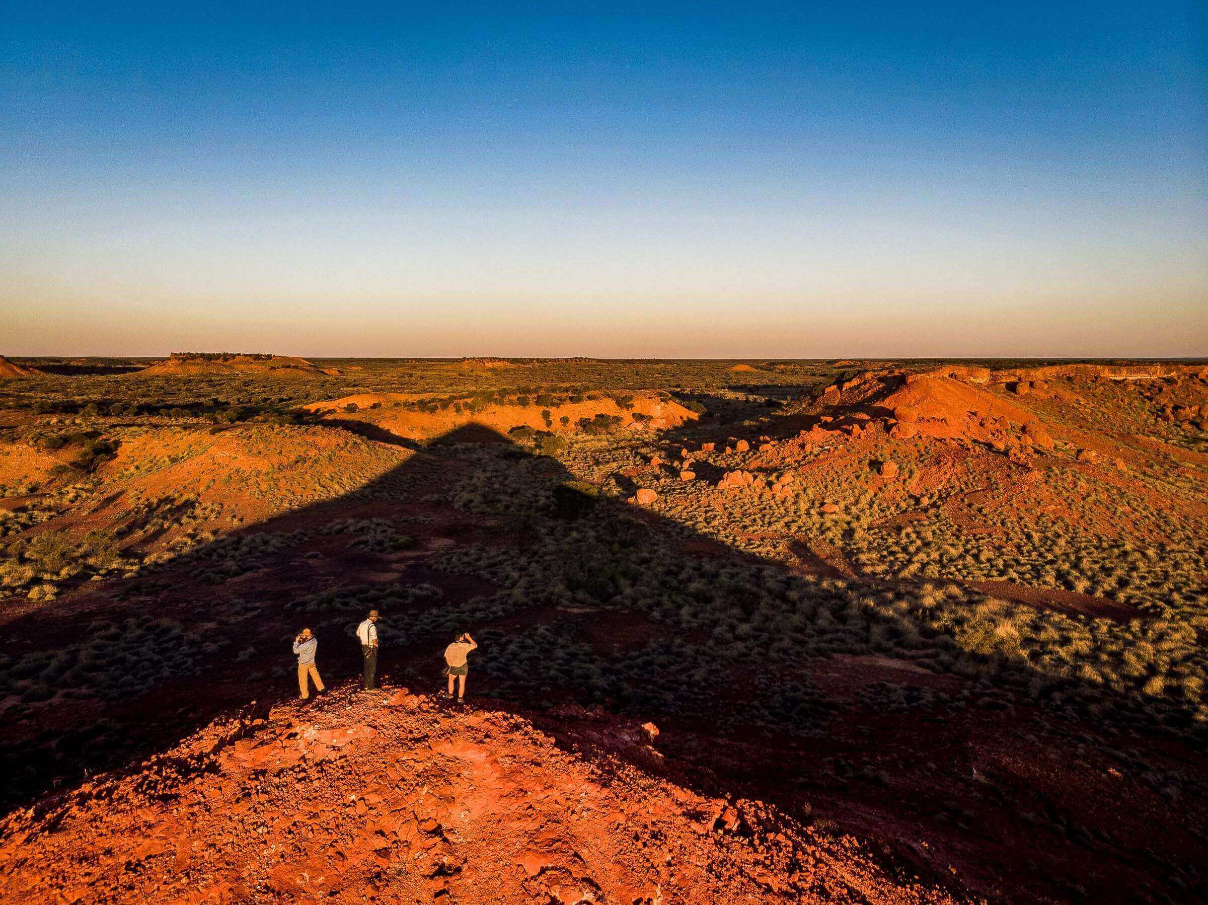 Searching for the elusive night parrot in the Pullen Pullen Night Parrot Reserve in outback Queensland