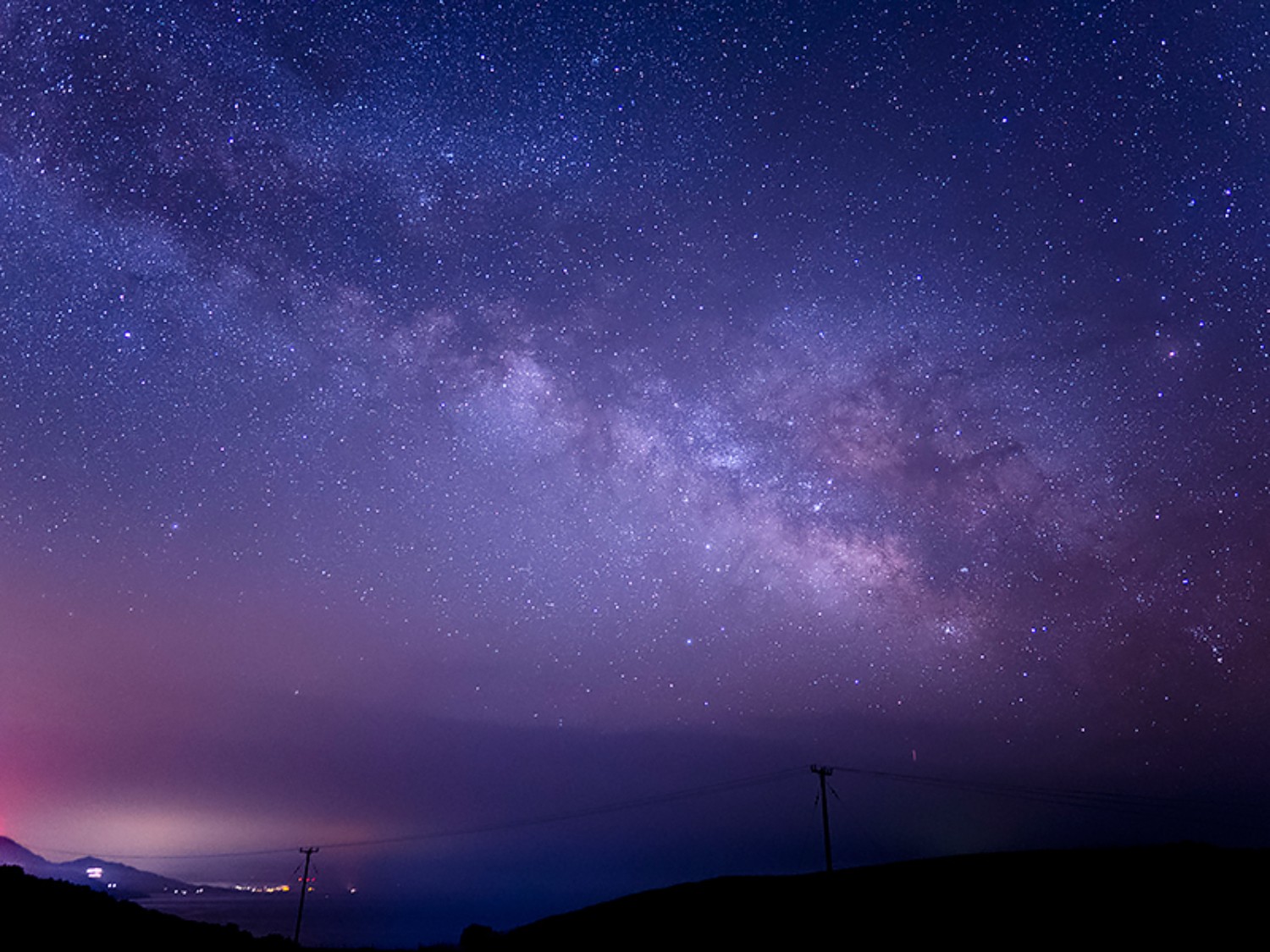 Night sky, taken with Panasonic GH5S with Leica 12-60mm f/2.8-4.0 lens